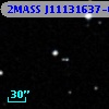 2MASS J11131637-0015521