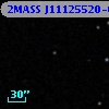 2MASS J11125520-0005492