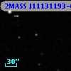 2MASS J11131193-0016497
