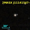 2MASX J11141547-0003301