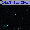 2MASS J11142201-0004589
