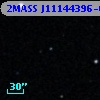 2MASS J11144396-0000550