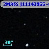 2MASS J11143955-0003179