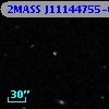 2MASS J11144755-0016039