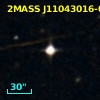 2MASS J11043016-0003263
