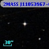 2MASS J11053867-0007347