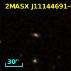 2MASX J11144691-0017257
