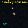 2MASX J11051105-0359057