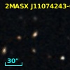 2MASX J11074243-0313547