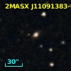 2MASX J11091383-0333237