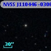 NVSS J110446-030645