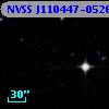 NVSS J110447-052622