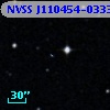 NVSS J110454-033348