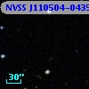 NVSS J110504-043539