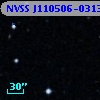 NVSS J110506-031309