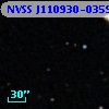 NVSS J110930-035909