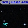 NVSS J110930-035616