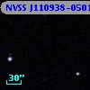 NVSS J110938-050118