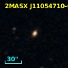 2MASX J11054710-0537477