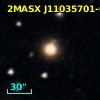 2MASX J11035701-0624429