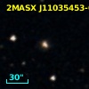 2MASX J11035453-0618129