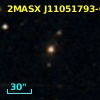 2MASX J11051793-0625466