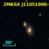 2MASX J11051900-0554417