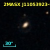 2MASX J11053923-0644079