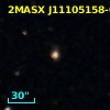 2MASX J11105158-0651432