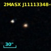 2MASX J11113348-0655505