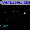 NVSS J110401-053633