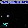 NVSS J110547-062901