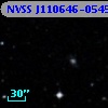 NVSS J110646-054559
