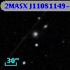 2MASX J11081149-1019492