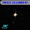 2MASS J11100847-1008251