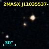 2MASX J11035537-1148339