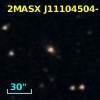 2MASX J11104504-1145542