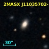 2MASX J11035702-1509550