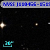 NVSS J110456-151913
