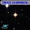 2MASS J11080656-1511118