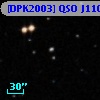 [DPK2003] QSO J1106-1821 abs 1.662