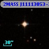 2MASS J11113053-2106453