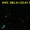 HVC 281.4+23.4+115
