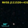 NVSS J111520+431438