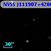 NVSS J111907+420050