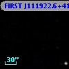 FIRST J111922.6+415642