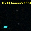 NVSS J112200+443126