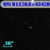WN B1120.8+4342B