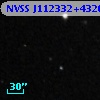 NVSS J112332+432606