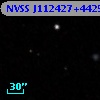 NVSS J112427+442523
